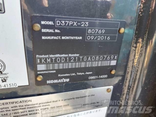 Komatsu D37PX-23 Kāpurķēžu buldozeri