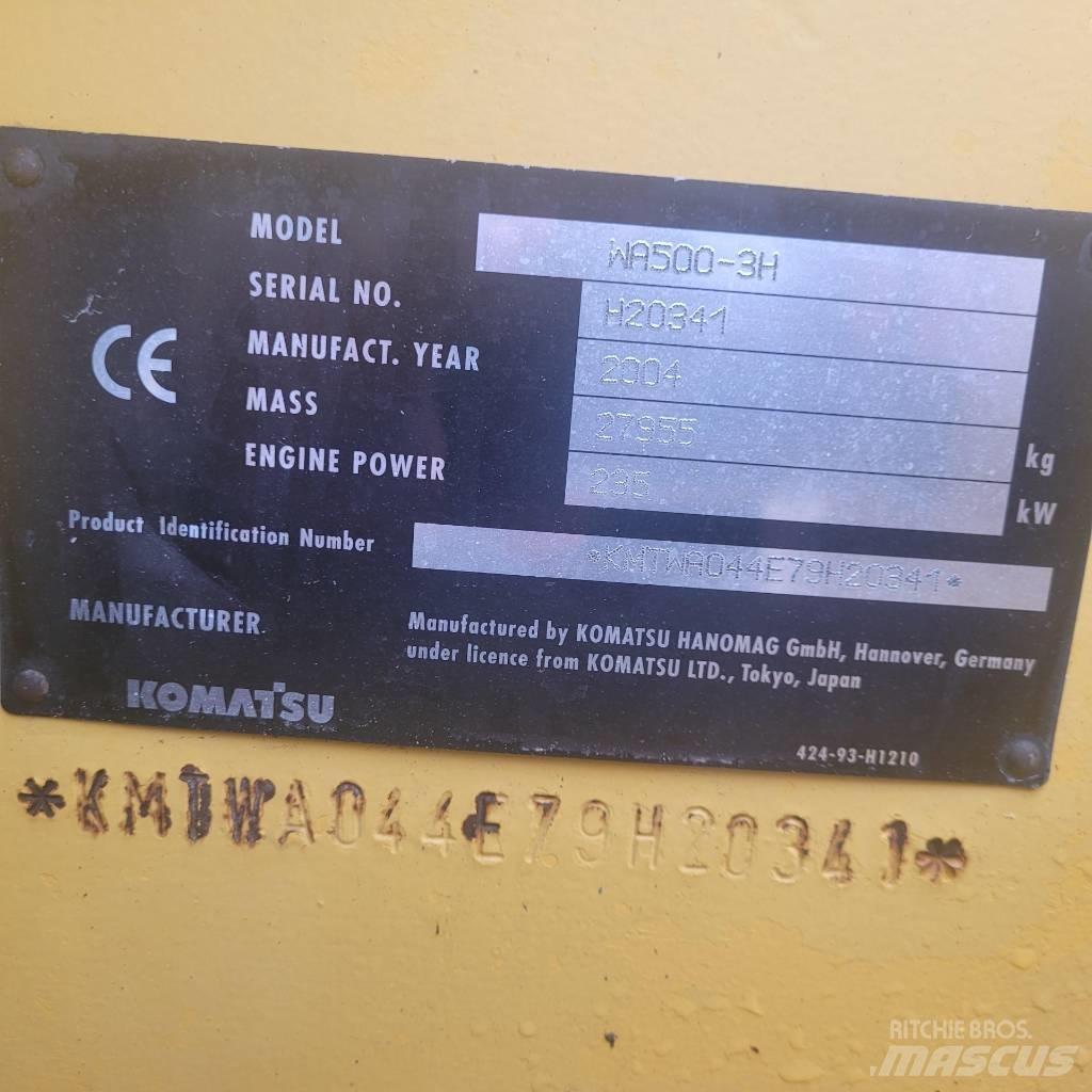 Komatsu WA500 Iekrāvēji uz riteņiem