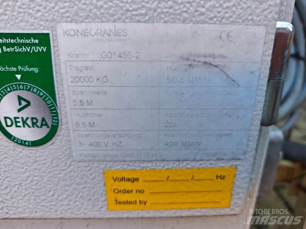 Konecranes 20 Ton Gaisvadu un portālceltņi