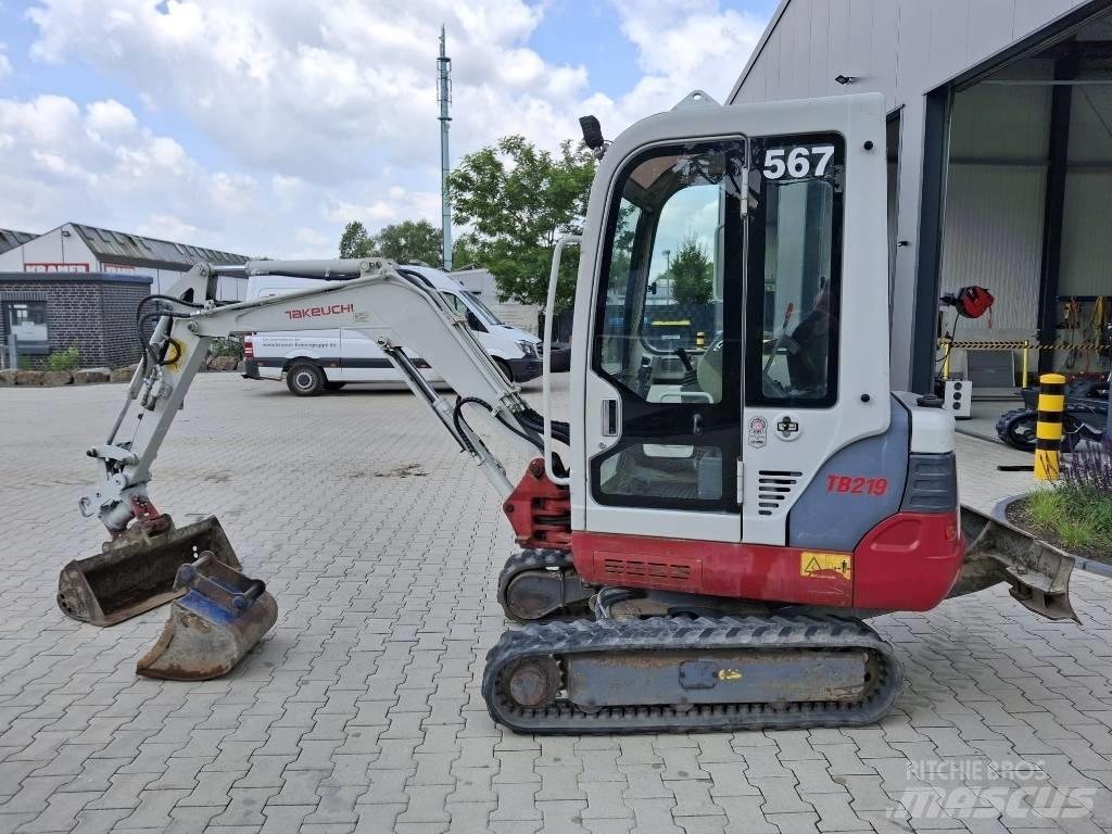 Takeuchi TB 219 Mini ekskavatori < 7 t