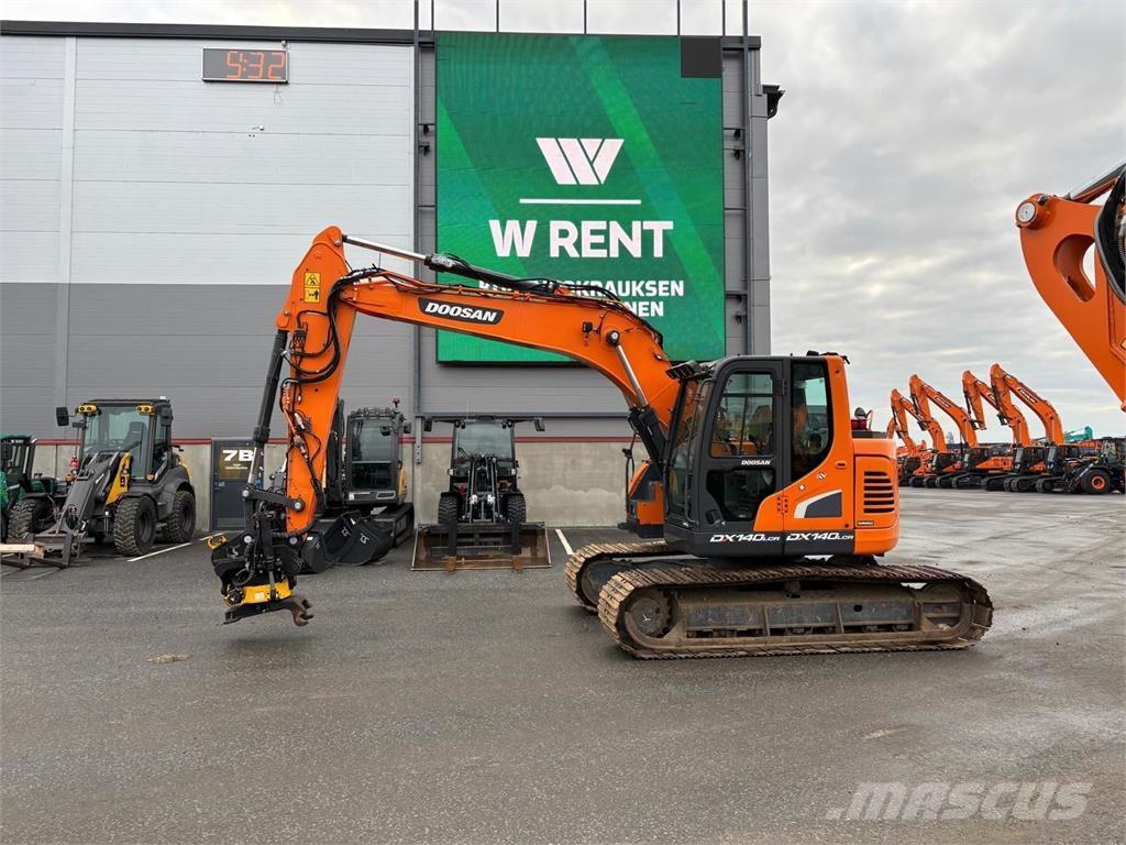 Doosan DX140LCR-5 Kāpurķēžu ekskavatori