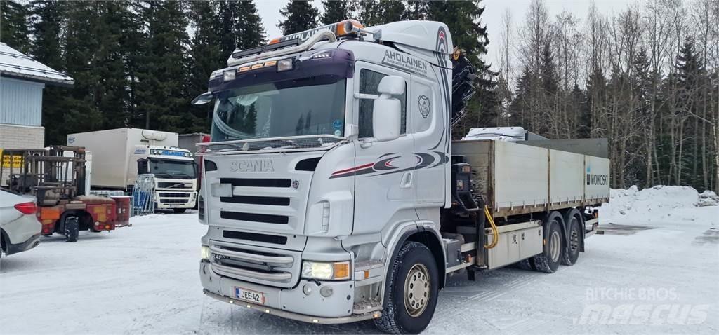 Scania R420 Smagās mašīnas ar celtni