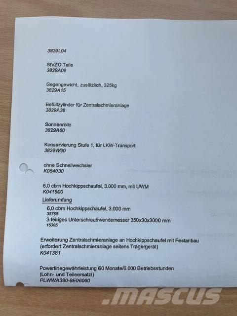 Komatsu WA 380-8 Iekrāvēji uz riteņiem