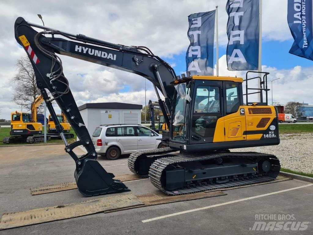 Hyundai HX140AL Kāpurķēžu ekskavatori