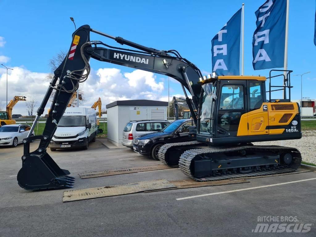 Hyundai HX140AL Kāpurķēžu ekskavatori