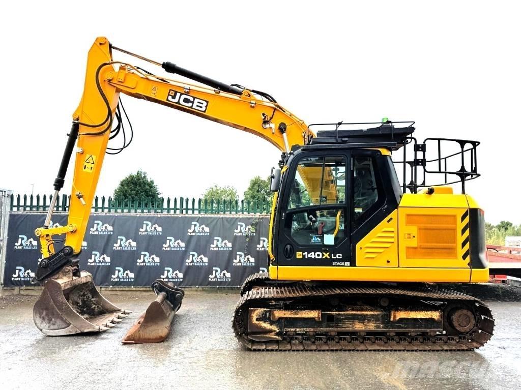 JCB 140 X Kāpurķēžu ekskavatori