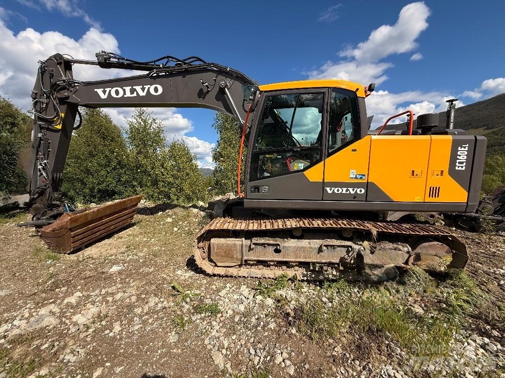 Volvo EC160EL Kāpurķēžu ekskavatori
