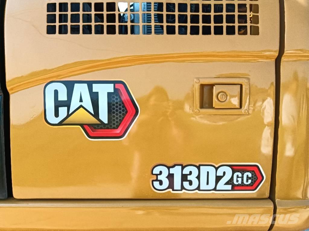 CAT 313 Kāpurķēžu ekskavatori