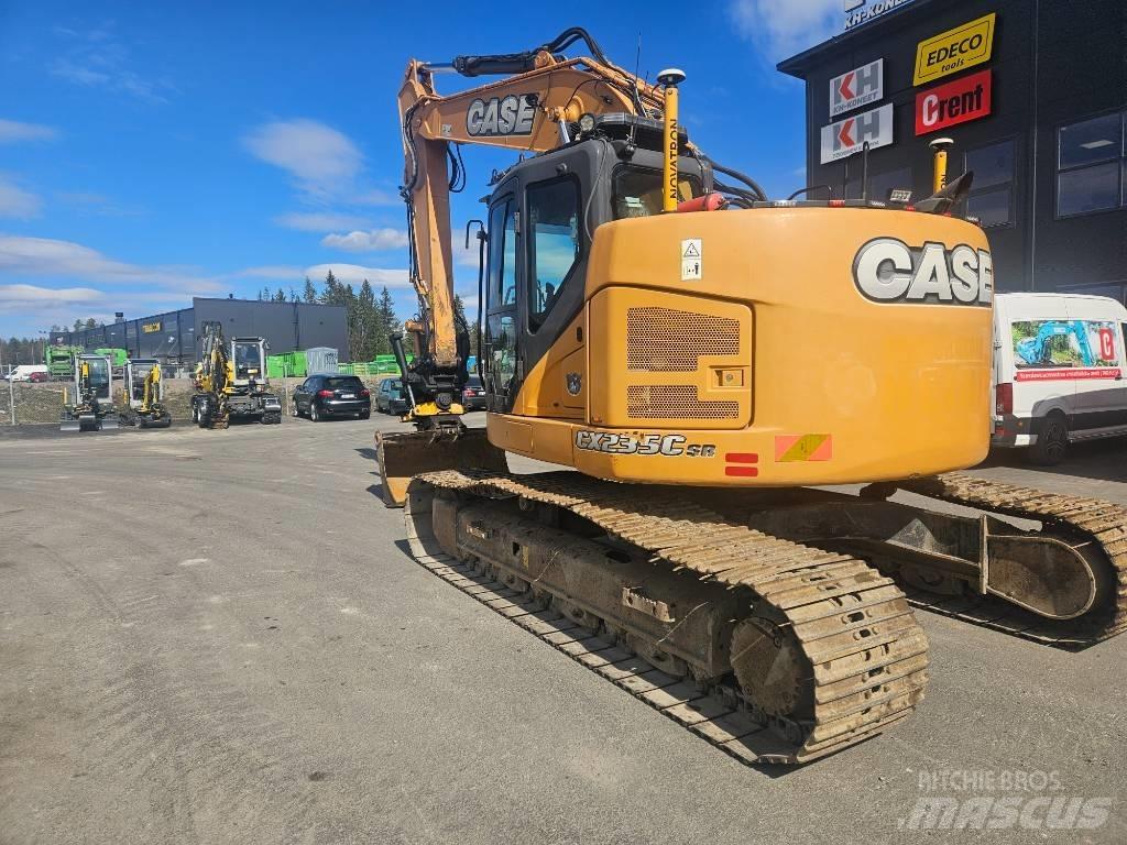 CASE CX 235 C SR Kāpurķēžu ekskavatori