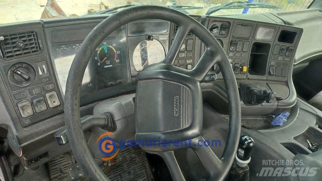 Scania P 220 Platformas/izkraušana no sāniem