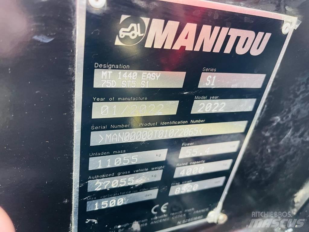 Manitou MT 1440 Easy Teleskopiskie manipulatori