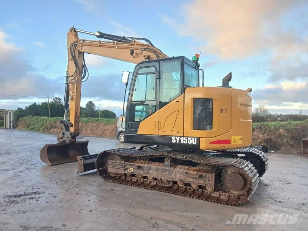 Sany SY 155 U Kāpurķēžu ekskavatori