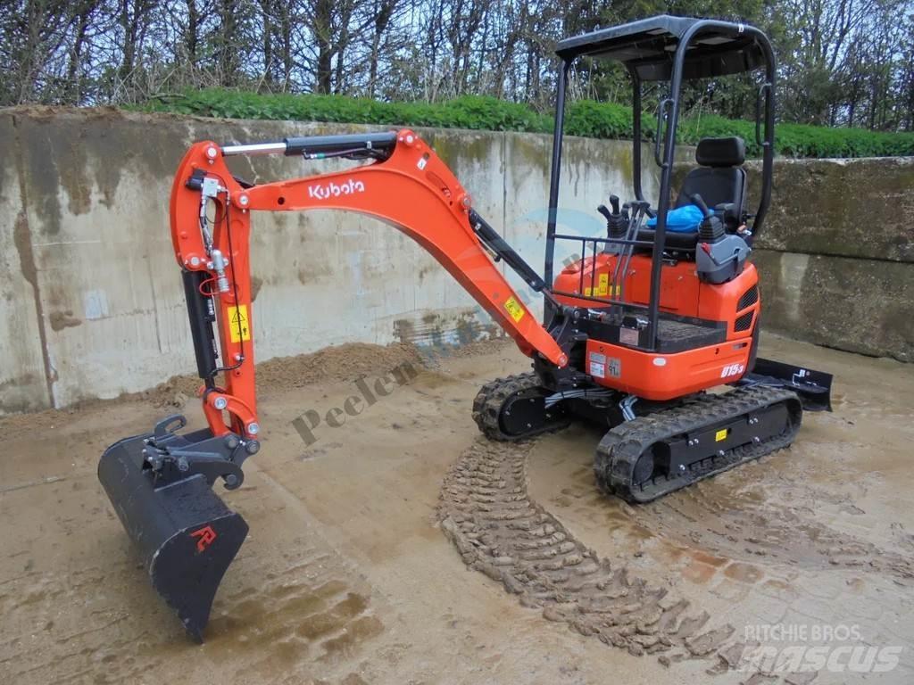 Kubota U 15-3 Mini ekskavatori < 7 t