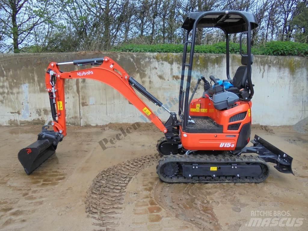 Kubota U 15-3 Mini ekskavatori < 7 t