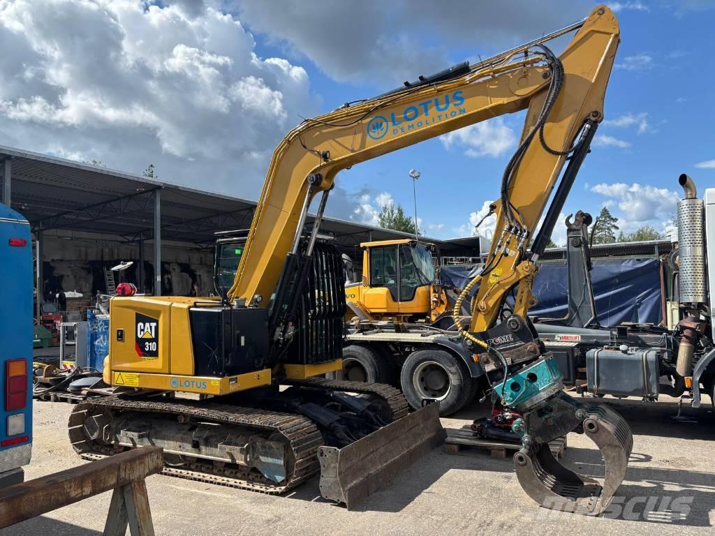 CAT 310 Kāpurķēžu ekskavatori