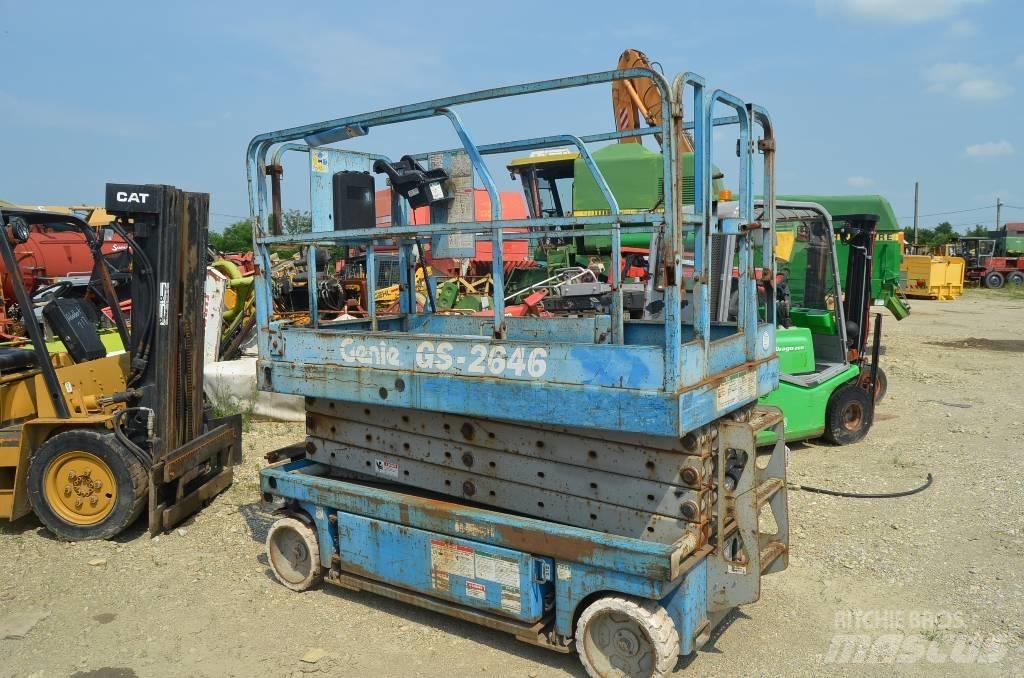 Genie GS 2646 Šķerveida pacēlāji