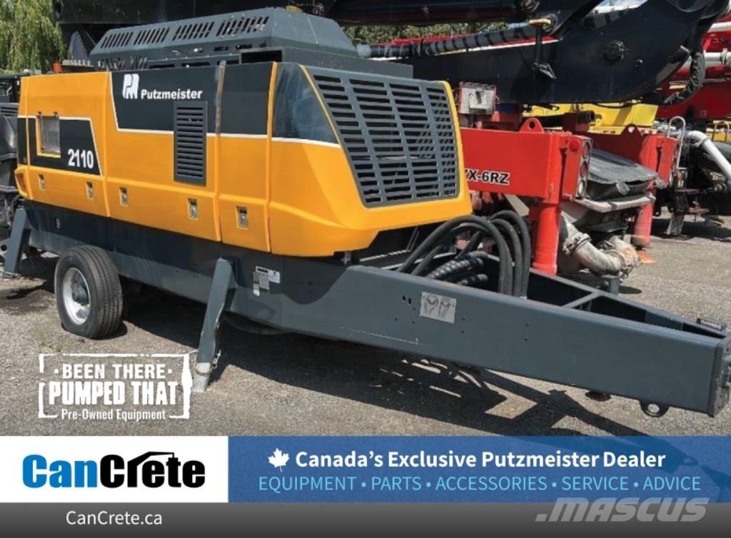 Putzmeister BSA 2110 Concrete pump trucks