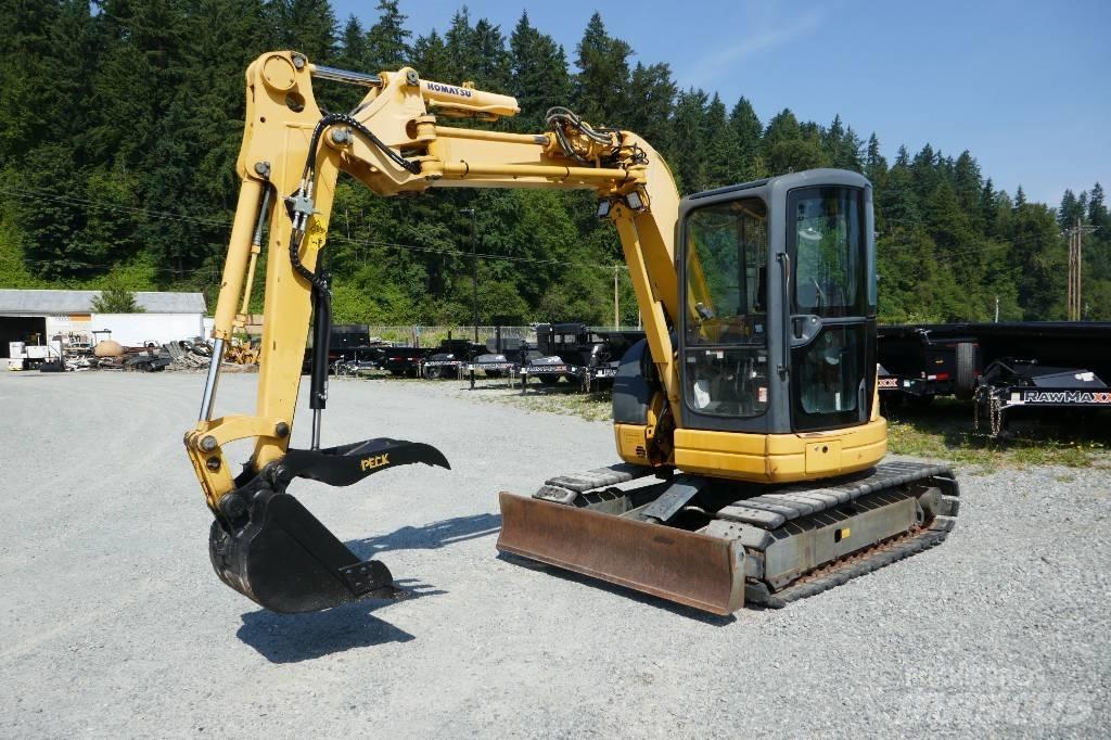 Komatsu PC58UU-5 Mini ekskavatori < 7 t
