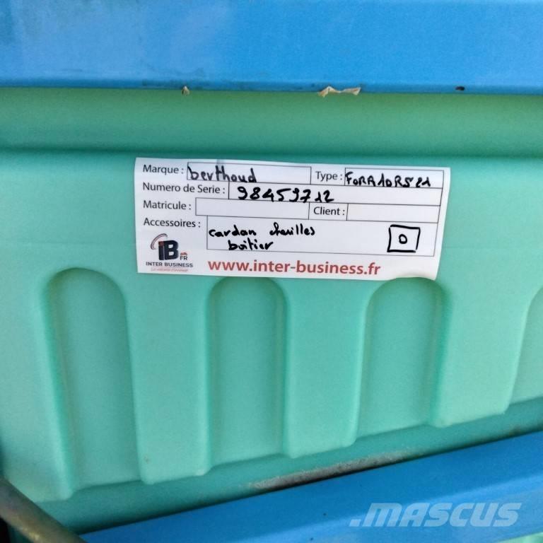 Berthoud FOR10RS21 Uzmontējamie miglotāji