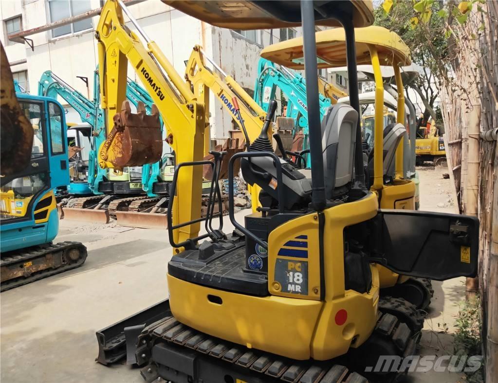 Komatsu PC18MR-3 Mini ekskavatori < 7 t