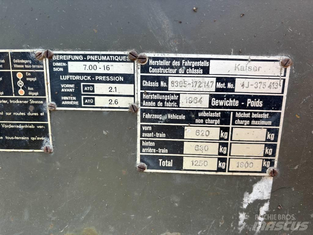 Jeep CJ 5 Kaiser Automašīnas