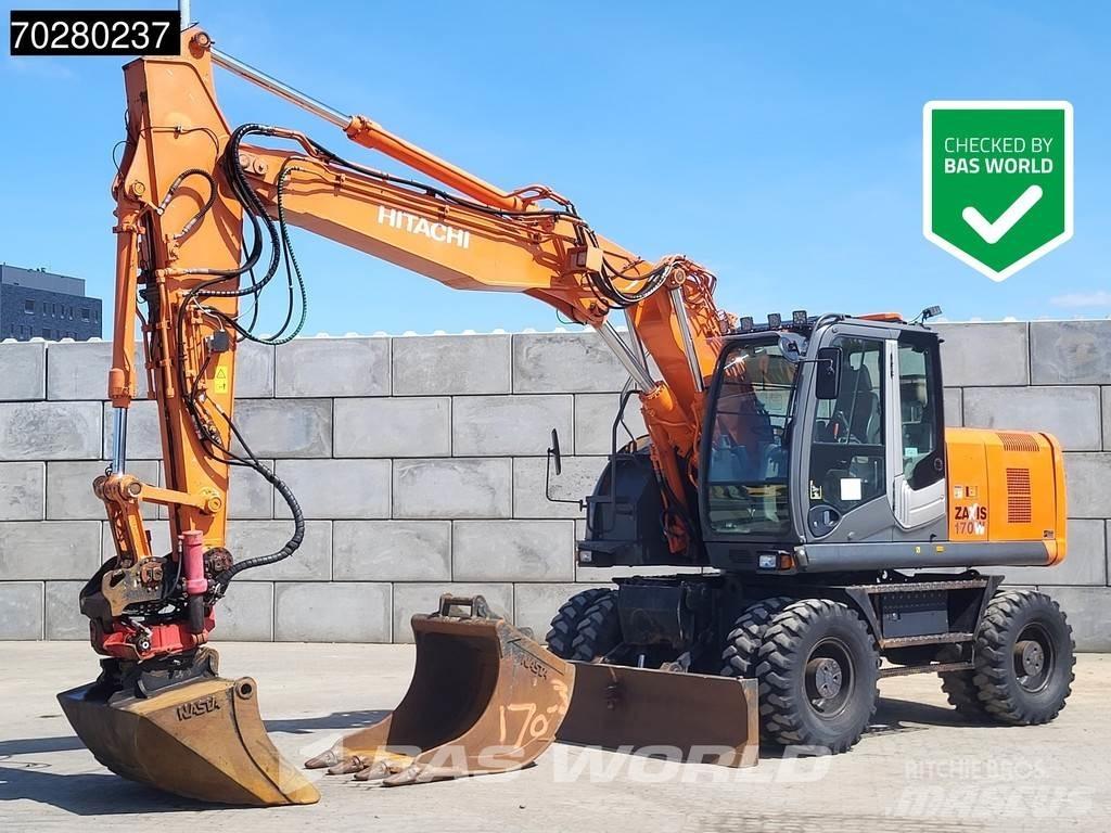 Hitachi ZX170W -3 Ekskavatori uz riteņiem