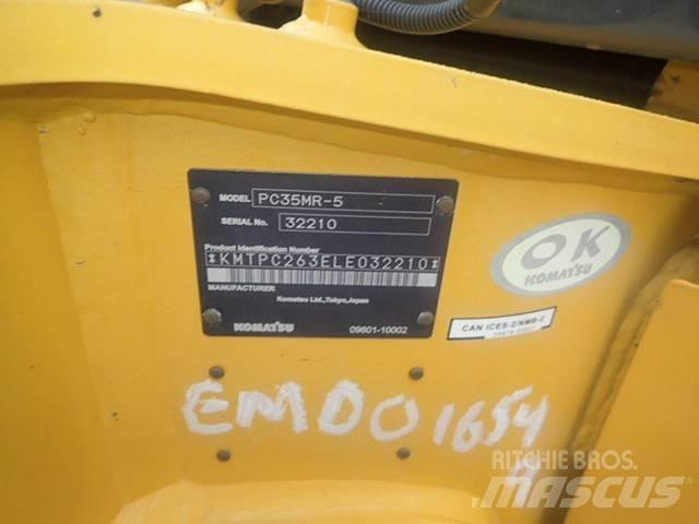 Komatsu PC35MR-5 Mini ekskavatori < 7 t