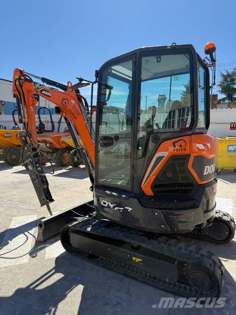 Doosan DX 27 Z Mini ekskavatori < 7 t