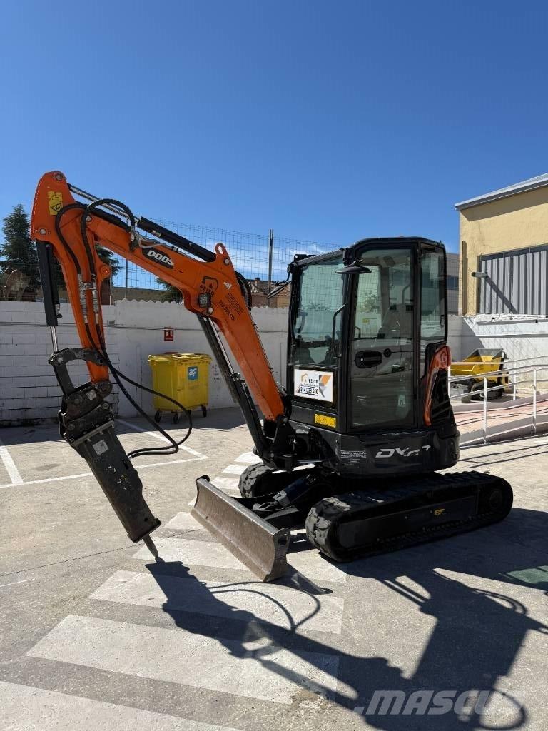 Doosan DX 27 Z Mini ekskavatori < 7 t
