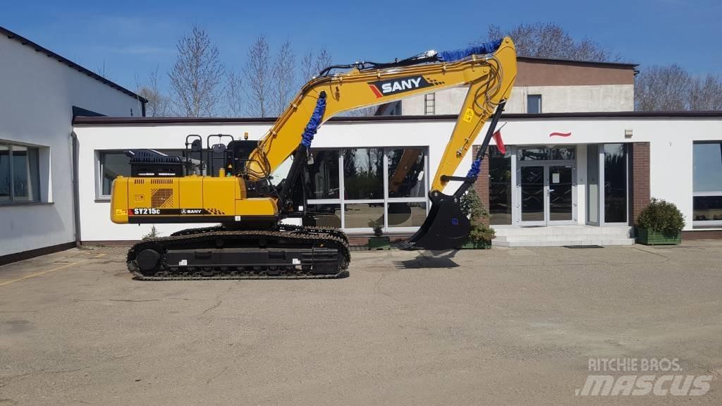 Sany SY 215 C Kāpurķēžu ekskavatori