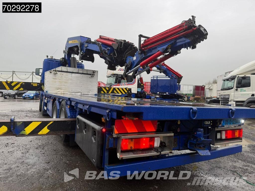 Scania R420 8X2 Platformas/izkraušana no sāniem