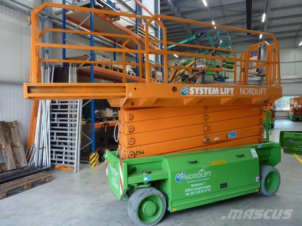 HAB S 152 10 E2WD Šķerveida pacēlāji