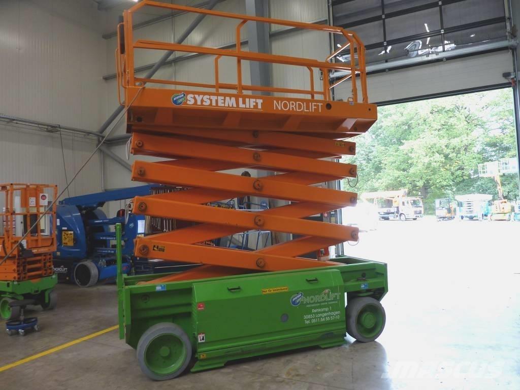 HAB S 152 10 E2WD Šķerveida pacēlāji