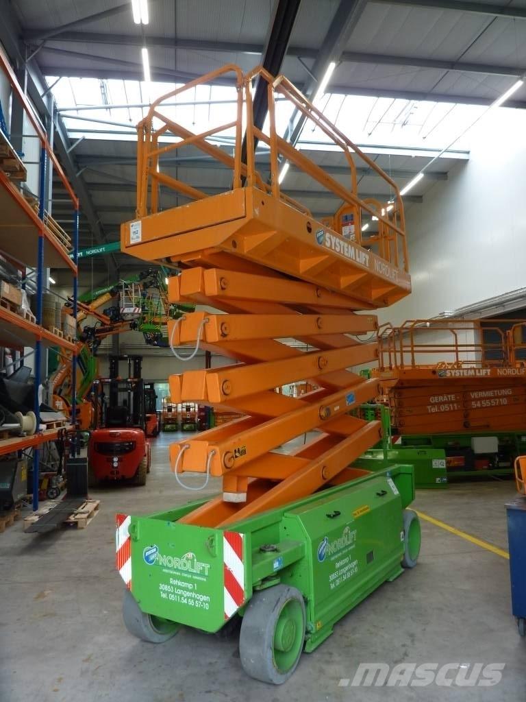 HAB S 152 10 E2WD Šķerveida pacēlāji