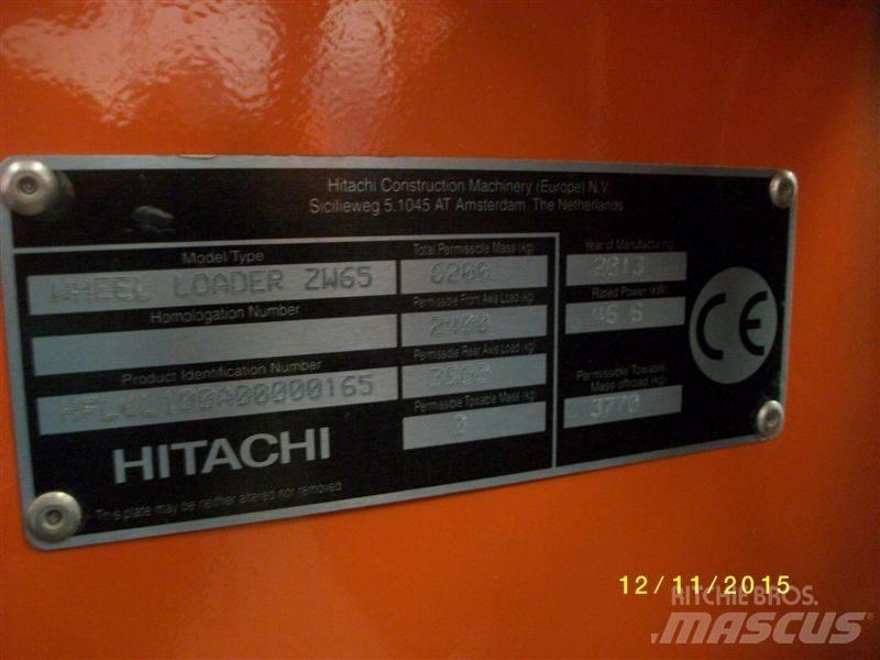 Hitachi ZW 65 Iekrāvēji uz riteņiem