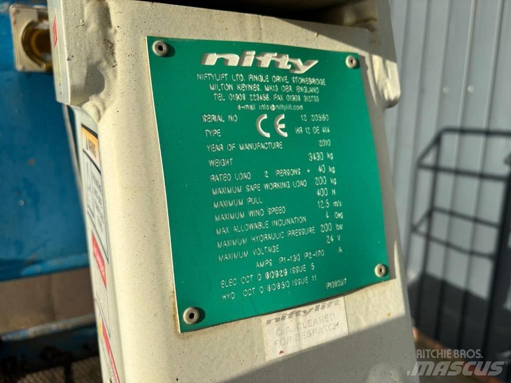 Niftylift HR 12 Strēles pacēlāji