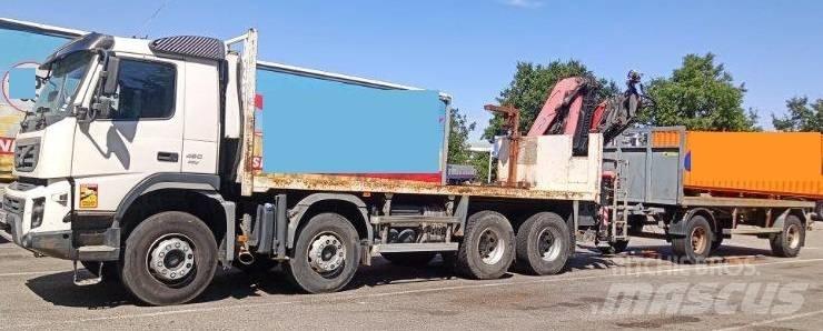 Volvo FM 460 Platformas/izkraušana no sāniem