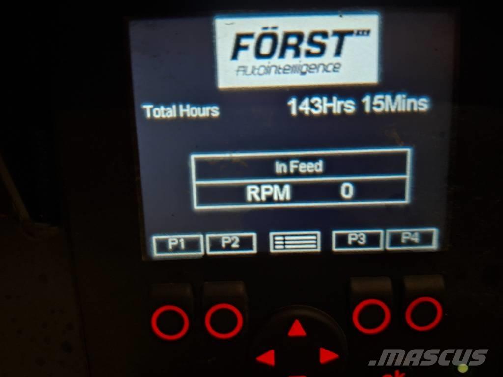 Forst ST 6 D Koksnes šķeldotāji