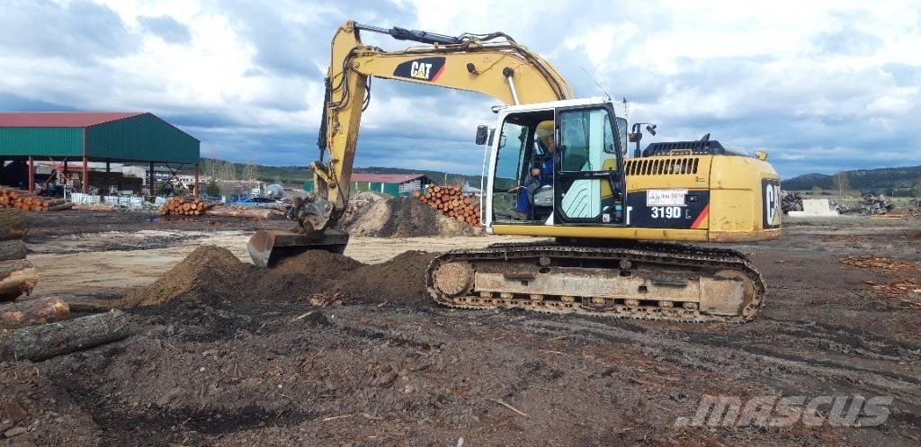 CAT 319 D LN Kāpurķēžu ekskavatori