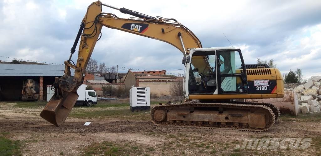 CAT 319 D LN Kāpurķēžu ekskavatori