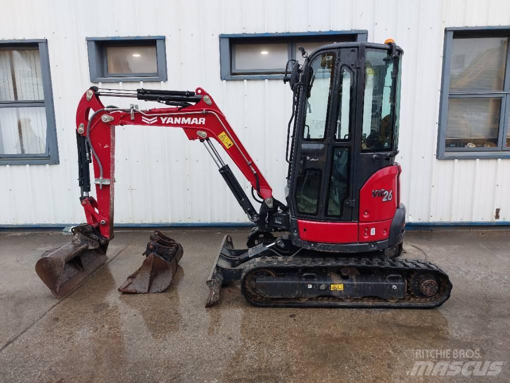 Yanmar Vio 26-6 Mini ekskavatori < 7 t