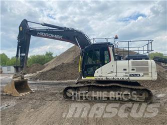Hidromek HMK 220 LC Kāpurķēžu ekskavatori