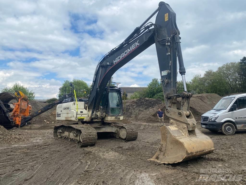 Hidromek HMK 220 LC Kāpurķēžu ekskavatori