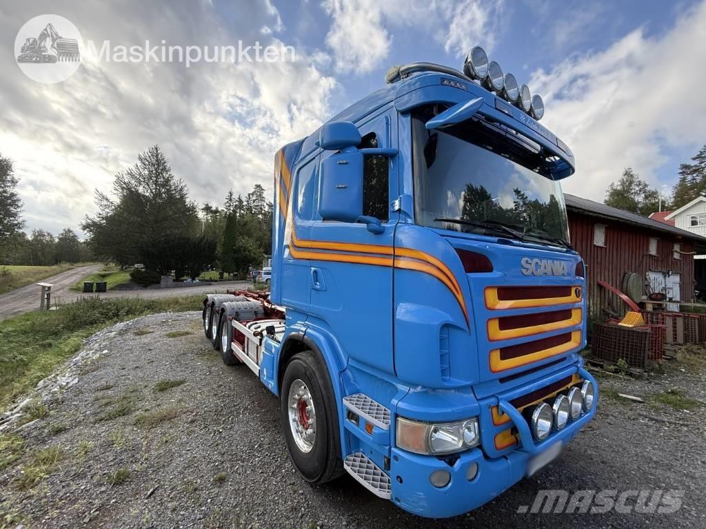 Scania R 480 LB Treileri ar āķi