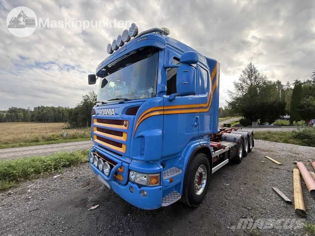 Scania R 480 LB Treileri ar āķi