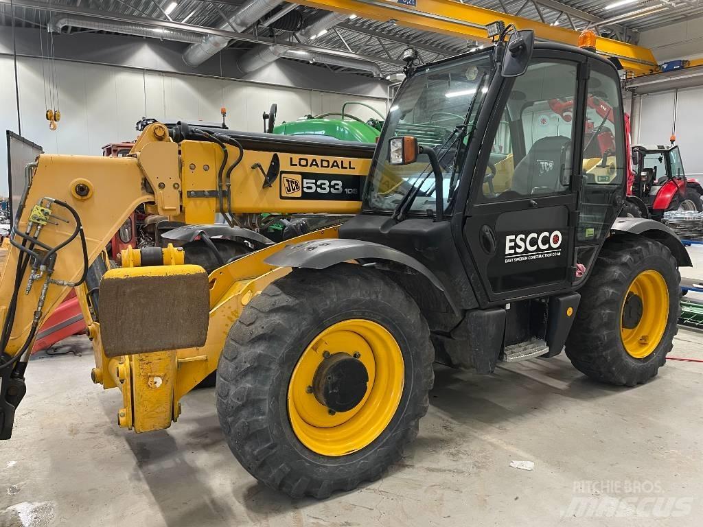 JCB 533-105 Teleskopiskie manipulatori