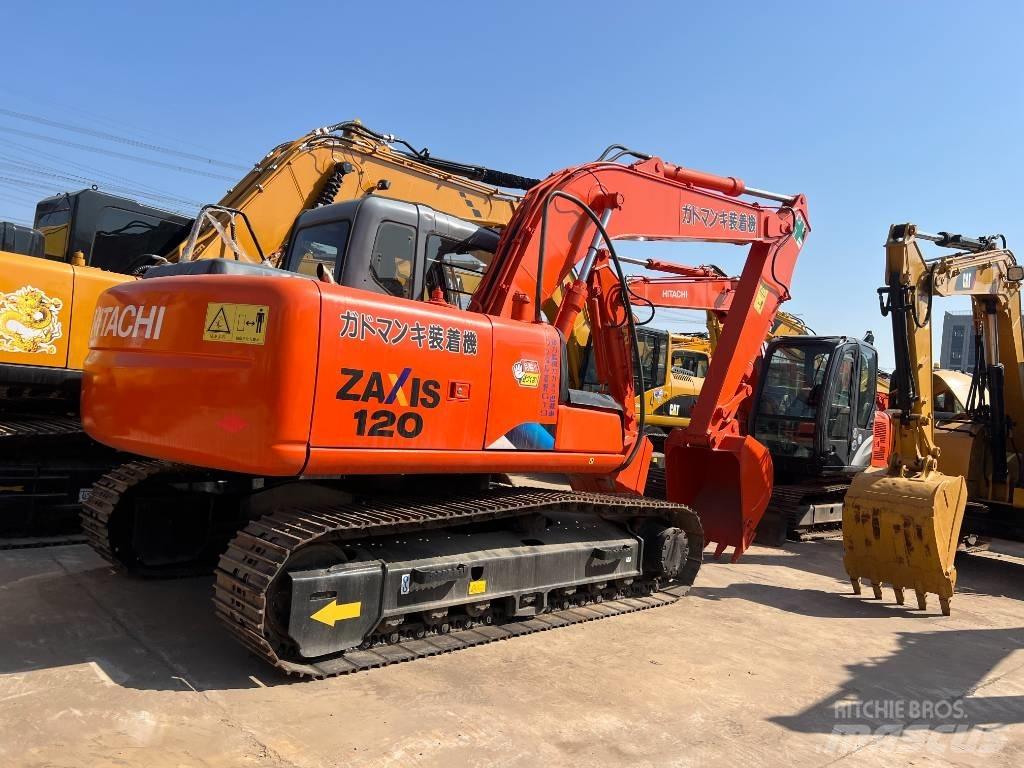 Hitachi ZX120 Kāpurķēžu ekskavatori