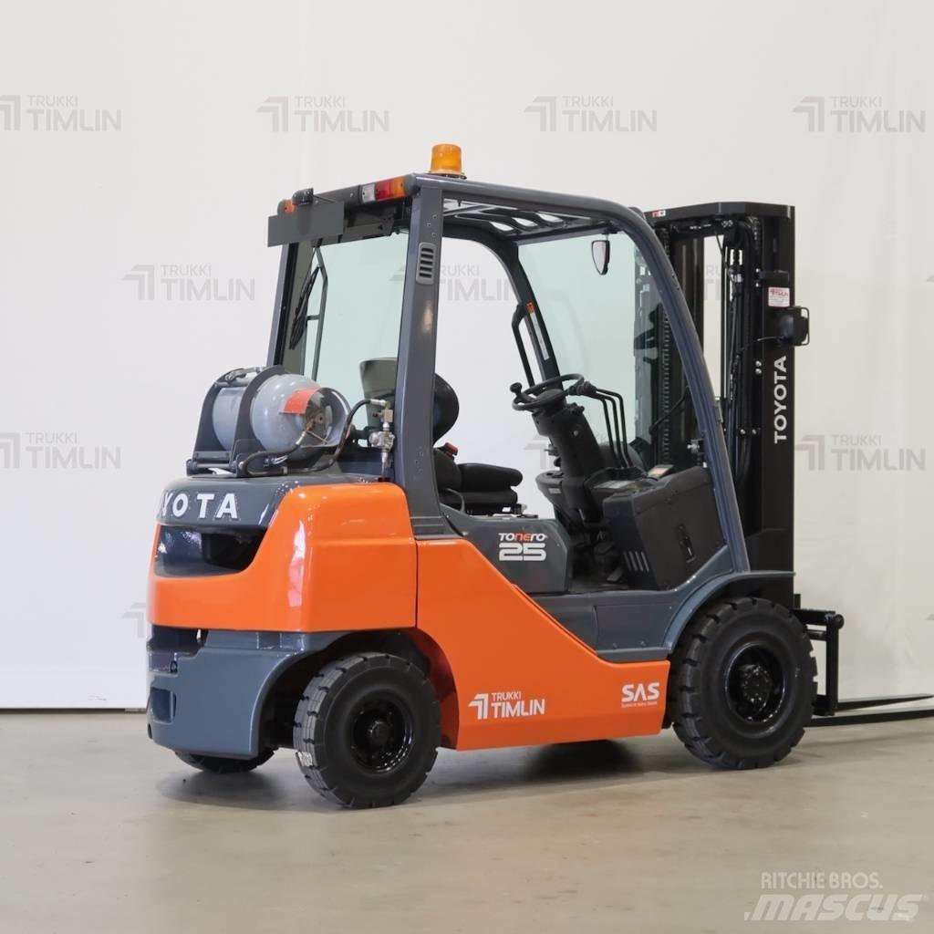 Toyota 02-8FGF25 LPG tehnika
