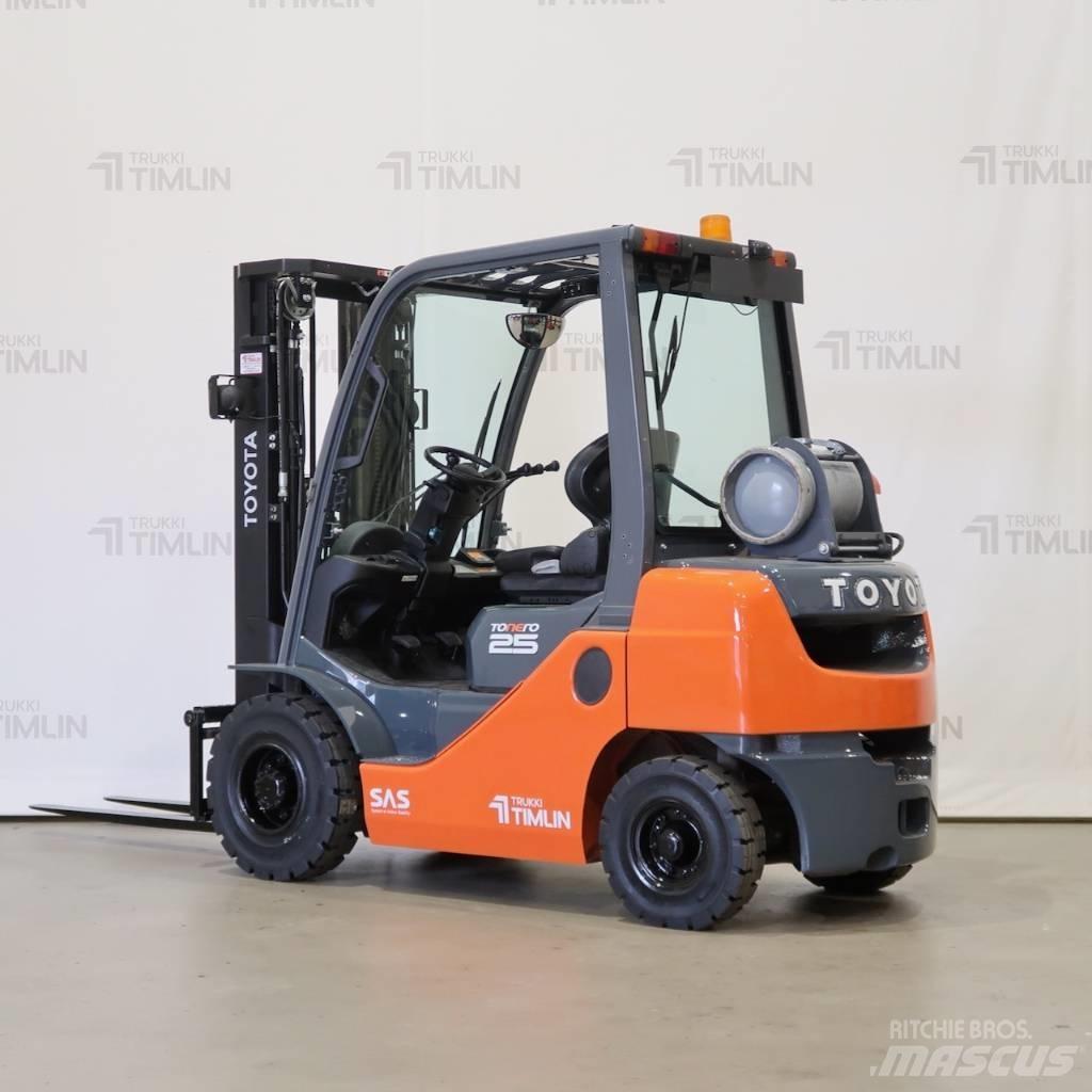 Toyota 02-8FGF25 LPG tehnika