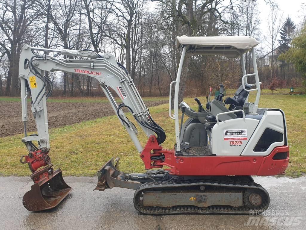 Takeuchi TB 225 Mini ekskavatori < 7 t